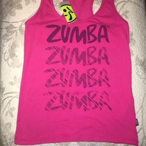 Zumba Racerback Tank Top NWT